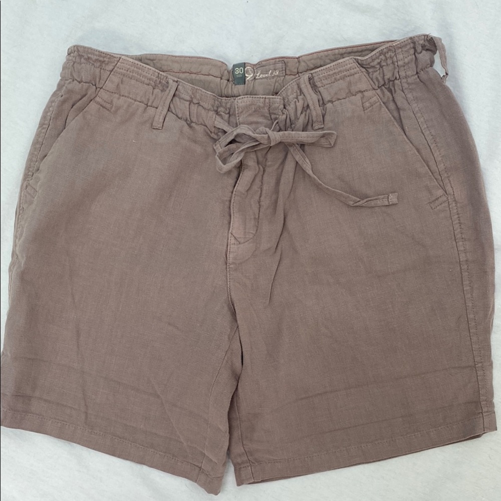 Anthropologie Linen Shorts by Level 99